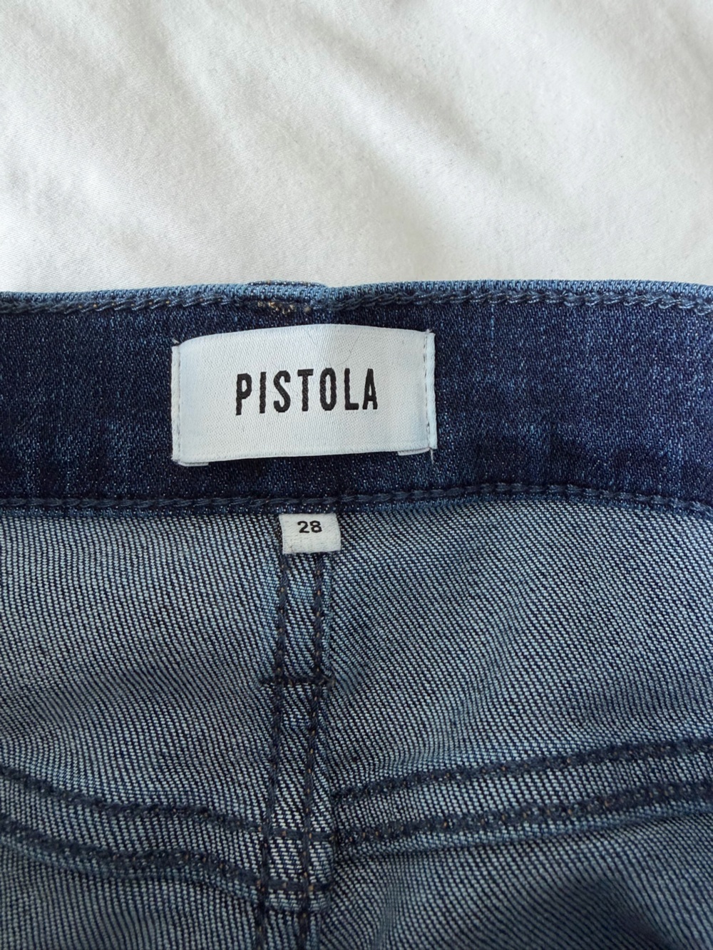 Pistola Izzy Mid Rise Wide Jean - Picture 6 of 7